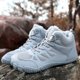 thumbnail image 5 of Nueva llegada de invierno al aire libre transpirable impermeable de media caña botas de nieve para senderismo estilo pareja zapatos de algodón al por mayor, 5 of 5