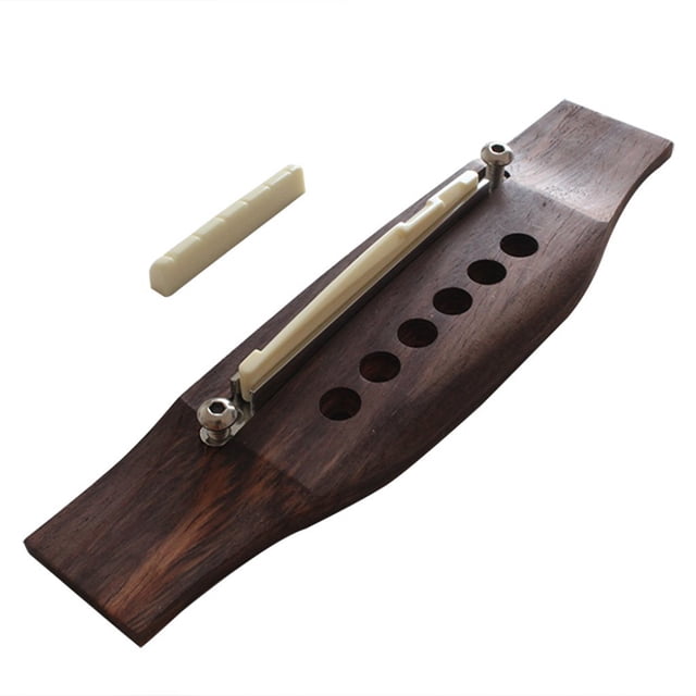 HOOWIFFY Bridge Insert Para Guitarra Acústica Para Reemplazo Y Uso Duradero