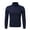 Navy, variant on Fall Shirts for Men Turtleneck Long Sleeve Solid Colour Stretch Slim Fit Bottoming Top Blouse