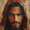 Colored Classic Jesus Portrait Art, variant on Qisvanset 12x16 Inch Framed Canvas Wall Art Autumn Pumpkin Wreath Doorstep Cozy Seasonal Rustic Wall Art