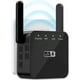 thumbnail image 1 of Repetidor WiFi de 300 Mbps 2,4 GB, 1 puerto de red RJ45 Amplificador de señal de Internet inalámbrico, Extensor WiFi ultracompacto, Amplificador de Internet fácil de instalar, Negro, 1 of 5