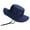 Navy Blue, variant on MANHUJI Mens Beach Hat Wide Brim Hiking Fishing Bucket Hats Cotton Sun For Men Women Outdoor Activities Sun Hat Men (Khaki,One Size)
