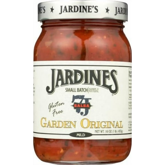 (Pack of 6) Jardines Medium Garden Original Salsa Organic 15.5 Oz