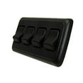 thumbnail image 2 of Quad SPST On-Off Switch with Bezel, 12-Volt, for RV, Trailer, Camper (Black), 2 of 4