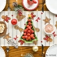 thumbnail image 4 of Touchbetter Ice Cream Gingerbread Sweet Christmas Table Runner, Seasonal Winter Kitchen Dining Table Decoration for Home Party Indoor 13x36 Inch, 4 of 6