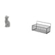 thumbnail image 1 of Figura de escritorio,Estatua de gato,linda estantería,escritorio,decoración del hogar,Cesta de almacenamiento,Cesta organizadora de almacenamiento de cocina colgante de alambre,Organizador de, 1 of 8