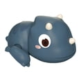 thumbnail image 1 of Juguetes de baño de cuerda Dinosaurio nadador Juego de juguetes de ducha para bañera de bebé triceratops azul, 1 of 5