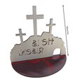 thumbnail image 3 of Moocorvic Nativity Scene Empty Tomb, Outdoor Wooden Empty Tomb Easter Scene Christian Easter Decorations Religious Gifts Easter Party Supplies, 3 of 7