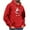 A-Red, variant on DODADAWANJ Christmas Funny Hoodie for Men Santa Claus Graphic Pullover Hoodies Hooded Drawstring Sweatshirt for Funny Christmas Gifts S