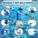 thumbnail image 3 of Pistola de agua eléctrica, 800 ml, recarga automática, 10 m, alcance, azul, 3 of 7