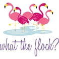 thumbnail image 2 of CafePress - What The Flock? Throw Blanket - Soft Fleece Throw Blanket, 50"x60" for All Ages, 2 of 2