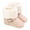 Apricot, variant on comerut Winter Unisex 0-1 Year Old Baby Toddler High-top Warm Soft-soled Snow Boots