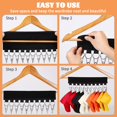 thumbnail image 4 of Organizador de sombreros para gorras de béisbol, para colgar gorras de béisbol y accesorios, se adapta a todas las perchas, regalo para hombres y mujeres, 4 of 5