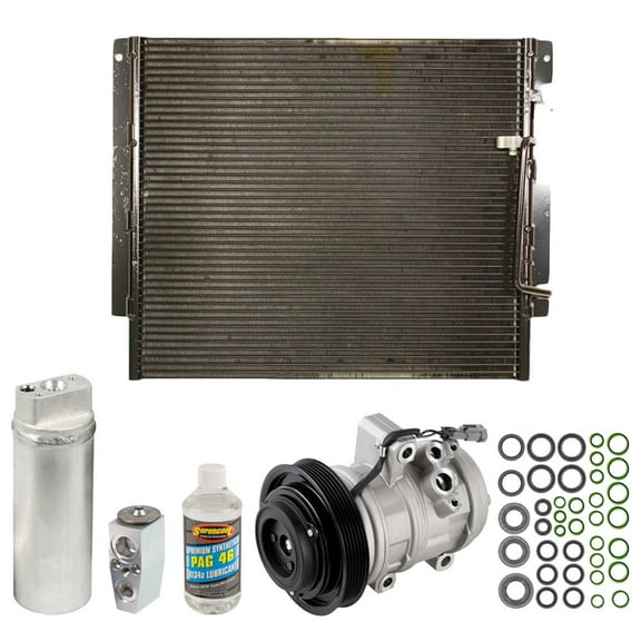 For Chevy Colorado & GMC Canyon A/C Kit w/ AC Compressor Condenser & Drier - BuyAutoParts