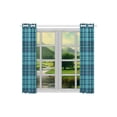 thumbnail image 3 of MKHERT Traditional Scottish Plaid Window Curtains Kitchen Curtain Room Bedroom Drapes Curtains 26x39 inch, 2 Piece, 3 of 3
