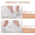 thumbnail image 4 of Greenadscape Dance Performance Shoes Cotton Cloth Women Wedding 1 Pair, 4 of 8