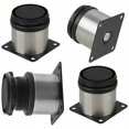 thumbnail image 1 of 4 patas ajustables para muebles, patas de mesa de altura ajustable de metal, patas para muebles de cocina, patas para muebles, gabinetes, estantes, mesa de acero inoxidable (sin tornillos) - 5050 mm, 1 of 5