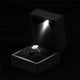 thumbnail image 3 of Caja de anillo con luz LED, caja de regalo para anillo de pendiente, anillo de boda, exhibición de joyería, organizador de embalaje, soporte de almacenamiento para compromiso, regalo de boda Adepaton 2035273-2, 3 of 9