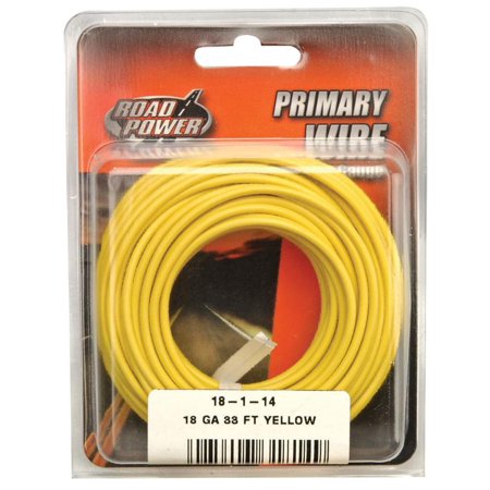 UPC 032886954368 product image for Road Power 18-1-14 Primary Electrical Wire, 18 AWG, 33 ft, PVC | upcitemdb.com