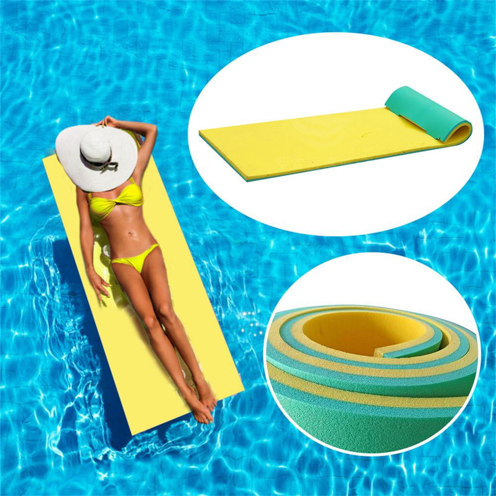 Details about   Tear-Resistant Water Blanket Water Floating Pad Bed Float Mat Swim Accessories 