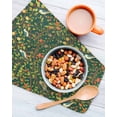 thumbnail image 3 of Botanical Birds Kitchen Dish Towels for Drying Dishes Set of 4, Art Abstract Leaves Green Waffle Weave Microfiber Terry Hand Tea Bathroom Towels Quick Dry & Absorbent Towel 12x12, 3 of 7