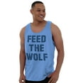 thumbnail image 6 of Feed The Wolf Sarcastic Hangry Gym Tank Top T Shirts Men Women Brisco Brands S, 6 of 6