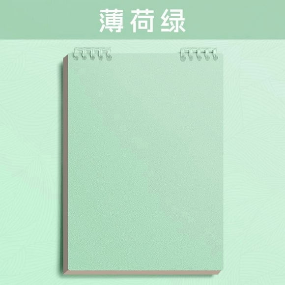 Libreta de hojas sueltas, práctica para tomar notas, perfecta para diarios.
