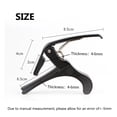 thumbnail image 3 of 1PC Metal Guitar Big Capo with Silicone Pad - 5 Colors, Quick Change, Steel Springs,  No Fret Buzz, 3 of 7