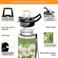 thumbnail image 3 of Motivational Water Bottle 32 oz with Straw, BPA Free Reusable Fitness Sport Bottle Perfect for Travel, School, Outdoors, and Gym Spring, 3 of 6
