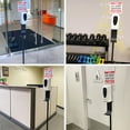 thumbnail image 4 of iTouchless Sensor Sanitizer Dispenser with Floor Stand and Sign Board, 1000 ml Capacity, For Gel, Liquid, Alcohol, Touchless and Automatic for Enhanced Hygiene in Lobbies, Stores, Schools, Healthcare, 4 of 6