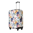thumbnail image 2 of Haiem Lilies Flowers Luggage Cover Printed Suitcase Covers for Luggage Elastic Washable Suitcase Protector Fits 18-32 Inch Luggage-X-Large, 2 of 9