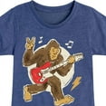 thumbnail image 3 of Instant Message - Sasquatch Rock & Roll - Toddler & Youth Girls Short Sleeve Graphic T-Shirt, 3 of 6