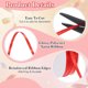 thumbnail image 3 of Ribón de Satén Uxcell (100 Yardas, 1/8" de ancho, rojo) adecuado para manualidades/DIY/envoltura de regalos/lazos para el cabello/arreglos florales, 3 of 7