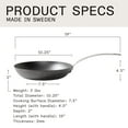 thumbnail image 5 of Made In Cookware - Seasoned 10" Blue Carbon Steel Frying Pan, 5 of 7