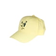 thumbnail image 2 of Weekend Academy Girls Floral Embroidery Hat, Yellow, 2 of 3