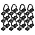 thumbnail image 1 of 12uds D Anillo Amarre Anclaje 1/4 Diámetro para Remolque Coches Negro, 1 of 1