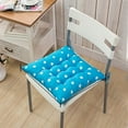 thumbnail image 7 of Soft Polka Dot Solid Seat Pad Travel Home Office Decor Tie On Chair Cushion, 7 of 7