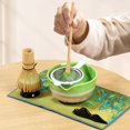 thumbnail image 4 of CUITING 7Pcs Japanese Matcha Tea Set  Matcha Making Starter Kit with Matcha Whisk Bowl Whisk Holder Scoop and Strainer Safe Bamboo Matcha Whisk and Ceramic Bowl Set for Matcha Tea, 4 of 7