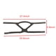 thumbnail image 4 of Correa para la cabeza,Máscara CPAP Arnés Extensión de correa Universal,Clip de hebilla para casco de máscara facial completa de repuesto,Cabeza fija ajustable Máscara Arnés Correa, 4 of 4