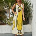 thumbnail image 3 of Fun And Playful Duck Sleeveless Dress Female Clothing Dress Women Summer 2025 Dress, 3 of 6