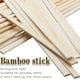thumbnail image 3 of Palitos de bambú Fansunta, 100 unidades, 40 x 0,9 cm, proyectos de artesanía natural, 3 of 7