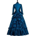 thumbnail image 5 of Ghosts Hetty Dress Vintage Victorian Bustle Dress Civil War Southern Belle Ball Gown, 5 of 6
