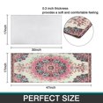 thumbnail image 7 of Kitchen Rugs and Mats Non Skid Washable Bohemian Pink Purple National Design Carpet Kitchen Mat and Rug Set,Floor Cushion Waterproof Rug,Rubber Backed Area Rugs for Kitchen Laundry, 7 of 7