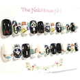 thumbnail image 2 of Day of the Dead Party Glossy Square Press On Nails - 24 Pieces - Artificial Nail Kit - Halloween Nails, 2 of 5
