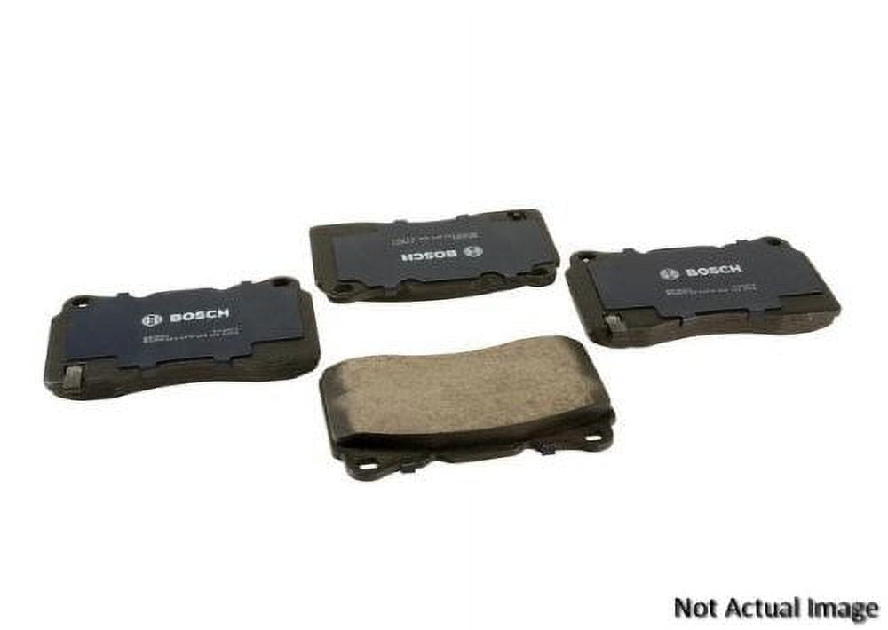 Bosch Quiet Cast Ceramic w/Hardware Brake Pad Set, and Shims Fits select: 2005-2007 JEEP GRAND CHEROKEE LAREDO/COLUMBIA/FREEDOM, 2006-2010 JEEP COMMANDER