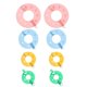 thumbnail image 3 of Zaleonline 8 Stück Pompom Maker 4 Größen Bommel Maker zum Basteln Fluff Ball Weaver Kit Bommelmacher Bommelschablone Fluff Kugel DIY Nadel Handwerk Toolkit para Kinder Erwachsene Ormromra LKX-1289, 3 of 8