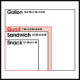 thumbnail image 2 of Fresh Seal Slider Zipper Bags, Gallon Storage, 40 Count, 2 of 5