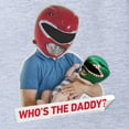 thumbnail image 2 of CafePress - Power Rangers Who's The Dad - Cute Infant Baby Football Bodysuit, 2 of 3