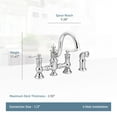 thumbnail image 5 of Moen S713 Waterhill High-Arc Kitchen Faucet - Wrought Iron, 5 of 7