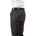 thumbnail image 5 of Azzuro Men’s Business Core 3-Pack of Dress Pants: Black, Navy, Charcoal, 5 of 7